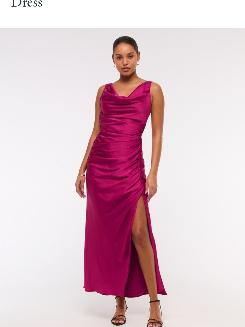 Abercrombie & Fitch Polka Dot Formal Maxi Dress - Picture 9 of 10